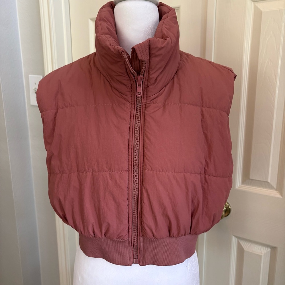 Women's Dusty Rose Quilted Vest